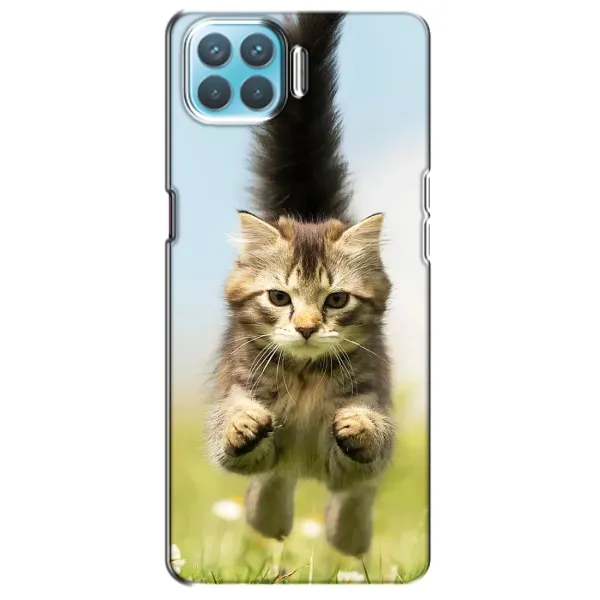 Чехол с принтом «Прыжок кота» для OPPO A93