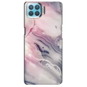 Мраморный чехол на Oppo A93 (VPrint) (Пурпурный Мрамор)