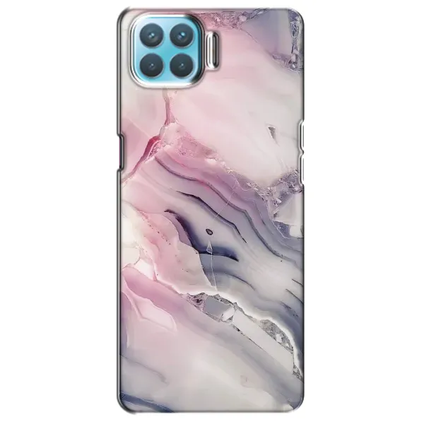 Чохол з принтом «Пурпурний Мрамор» для OPPO A93