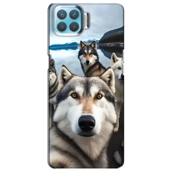Чехол с принтом «Селфи ХАски» для OPPO A93 Чехол с принтом «Селфи ХАски» для OPPO A93