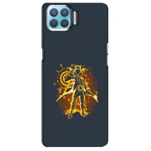 Naruto Anime Чохли для OPPO A93 (AlphaPrint) (золотий Наруто)