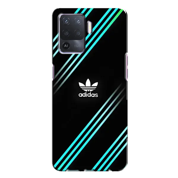 Чохол з принтом «Адідас з полосами» для OPPO A94 Чохол з принтом «Адідас з полосами» для OPPO A94