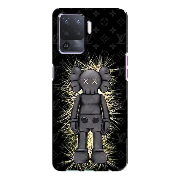 Чохол з принтом «Bearbrick LV» для OPPO A94