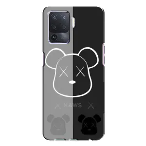 Чохли для Oppo A94 - Bearbrick Louis Vuitton (PREMIUMPrint) (БеарБрік очі)