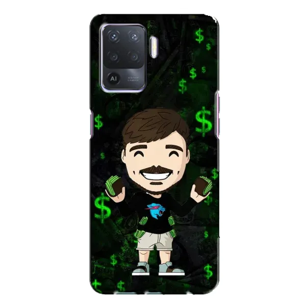 Чохол з принтом «Блогер Beast» для OPPO A94