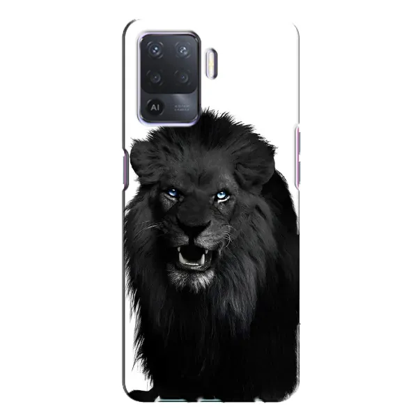Чехол с принтом «Черный ЛЕВ» для OPPO A94