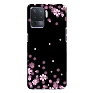 Чохол для OPPO A94 - з принтом (Дизайнерські) (AlphaPrint) (Квіти маленькі)