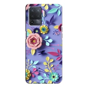 Чохли з квітами для Oppo A94 (VPrint) (Дизайн квітів)