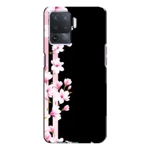 Чохол для OPPO A94 - з принтом (Дизайнерські) (AlphaPrint) (Квіточки)