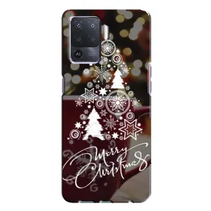 Різдвяні Чохли для Oppo A94 (VPrint) (Ялинка яскрава)