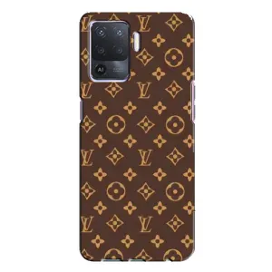 Чохли Луі Вітон для Oppo A94 (AlphaPrint - LOUIS VUITTON) (фон LOUIS VUITTON)