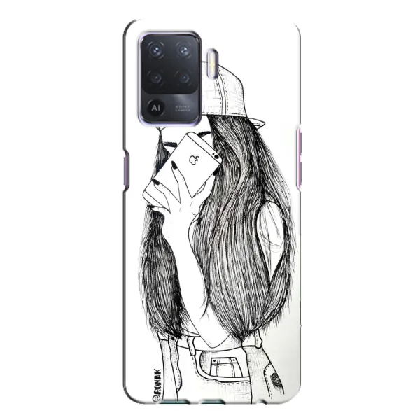 Чохол з принтом «Фото дівчини» для OPPO A94
