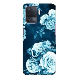 Чехлы (ART) Цветы на Oppo A94 (VPrint) (Блактині бутони)