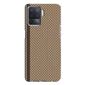 Чохли  GUCCI для OPPO A94 (AlphaPrint) (Гуччі полоса)