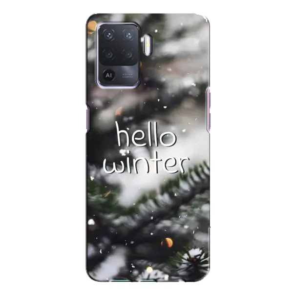 Чехол с принтом «Hello winter» для OPPO A94 Чехол с принтом «Hello winter» для OPPO A94