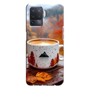 Чохол з унікальним дизайном 'Осінь з кавою' для Oppo A94 (Кава на природі)