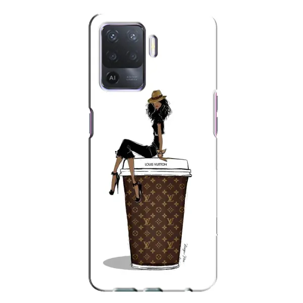 Чехол с принтом «кофе LOUIS VUITTON» для OPPO A94 Чехол с принтом «кофе LOUIS VUITTON» для OPPO A94
