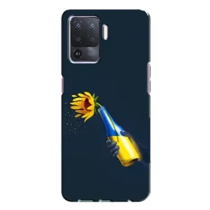 Чохол для Патріота України Oppo A94 - (AlphaPrint) (Коктель молотова)