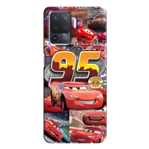 Чехол с принтом «Коллаж Молния Маквин» для OPPO A94