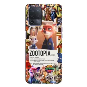Чохол з принтом «Постер Зоотрополіс» для OPPO A94
