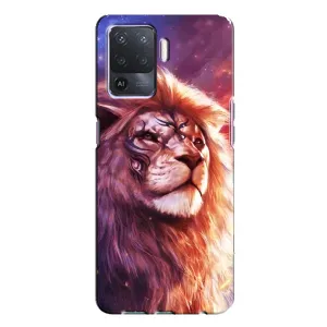Чохол з картинкою ЛЕВ для Oppo A94 (VPrint) (Красочний Лев)