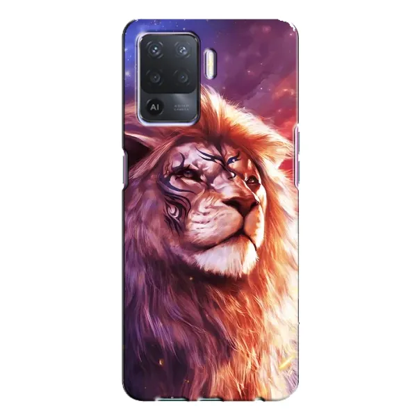 Чехол с принтом «Красочный Лев» для OPPO A94