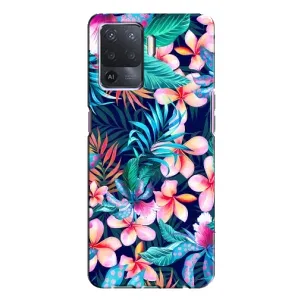Чохол для OPPO A94 - з принтом (Дизайнерські) (AlphaPrint) (Мальовничі квіти)