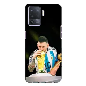 Чехлы для Oppo A94 (Leo чемпион) (AlphaPrint) (Кубок Месси)