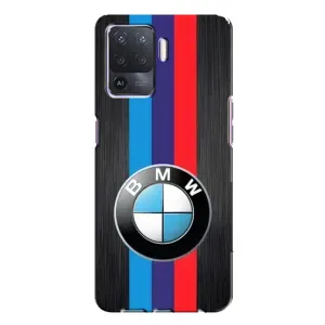Чехол для Оппо А94 - с принтом БМВ (AlphaPrint) (Лого BMW)