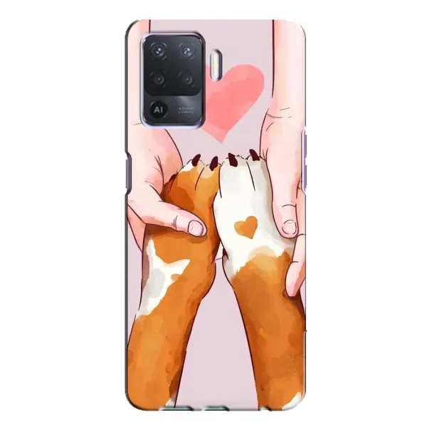 Чохол з принтом «Любовь до собак» для OPPO A94