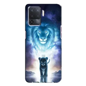 Чохол з картинкою ЛЕВ для Oppo A94 (VPrint) (Маленький лев)