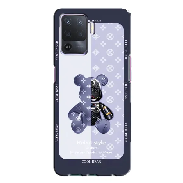 Чохол з принтом «Медведик LV» для OPPO A94