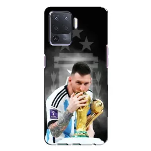 Чехлы для Oppo A94 (Leo чемпион) (AlphaPrint) (Месси Чемпион)