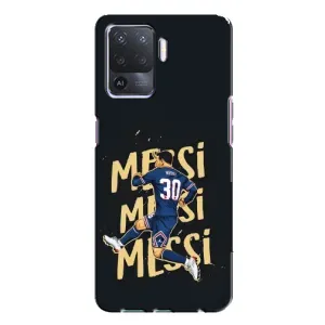 Чехлы для Oppo A94 (Leo чемпион) (AlphaPrint) (Messi ПСЖ)