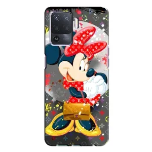 Чехол Disney Mouse Oppo A94 (PREMIUMPrint) (Minni с бантиком)