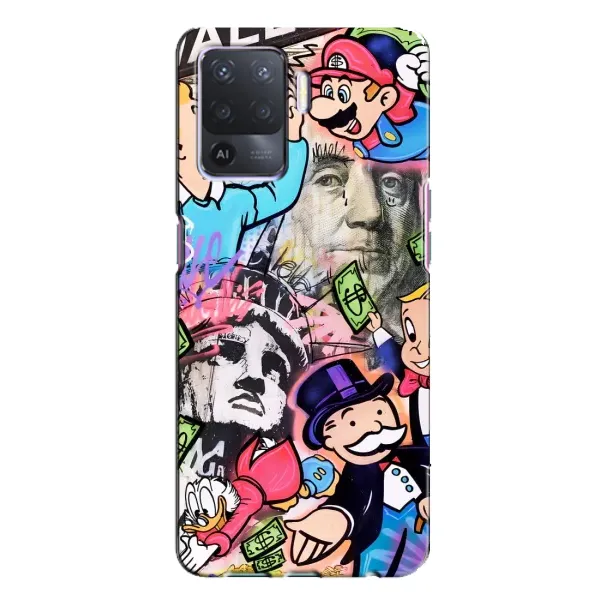 Чохол з принтом «Monopoly man» для OPPO A94