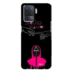 Чехол с принтом «Минимализм Игра кальмара» для OPPO A94