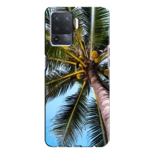 Силіконовий чохол з КАРТИНКАМИ літо для Oppo A94 (AlphaPrint) (Пальма)
