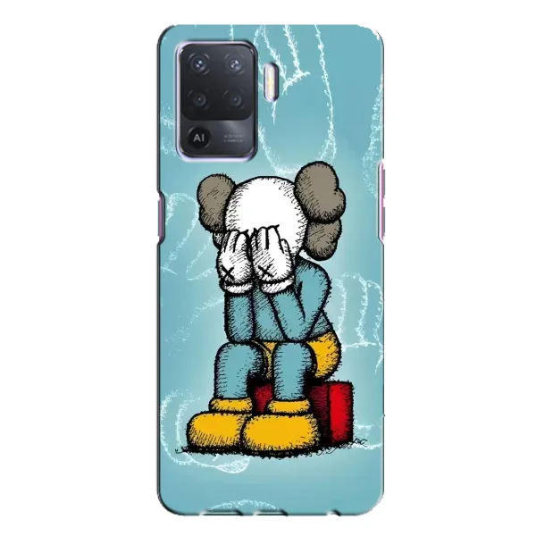 Чохол з принтом «Плач Bearbrick» для OPPO A94