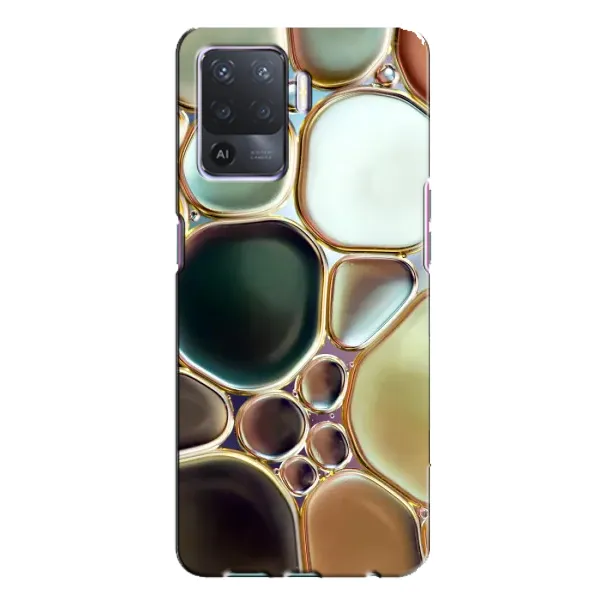 Чохол з принтом «Радужний Мрамор» для OPPO A94 Чохол з принтом «Радужний Мрамор» для OPPO A94