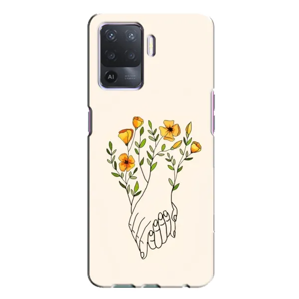 Чохол з принтом «Руки любві» для OPPO A94