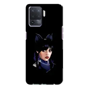 Чохли Венсдей на Oppo A94 Уенсдей (AlphaPrint) (серйозна Венздей)