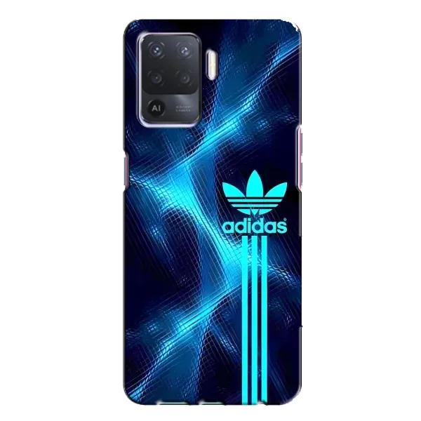 Чохол з принтом «Синій Адідас» для OPPO A94 Чохол з принтом «Синій Адідас» для OPPO A94
