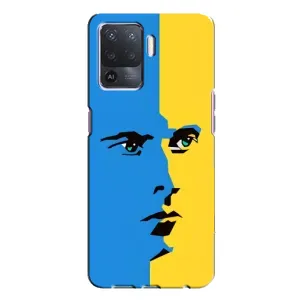 Украинские Чехлы для Oppo A94 с картинкой УПА (AlphaPrint) (Степан Бандера)