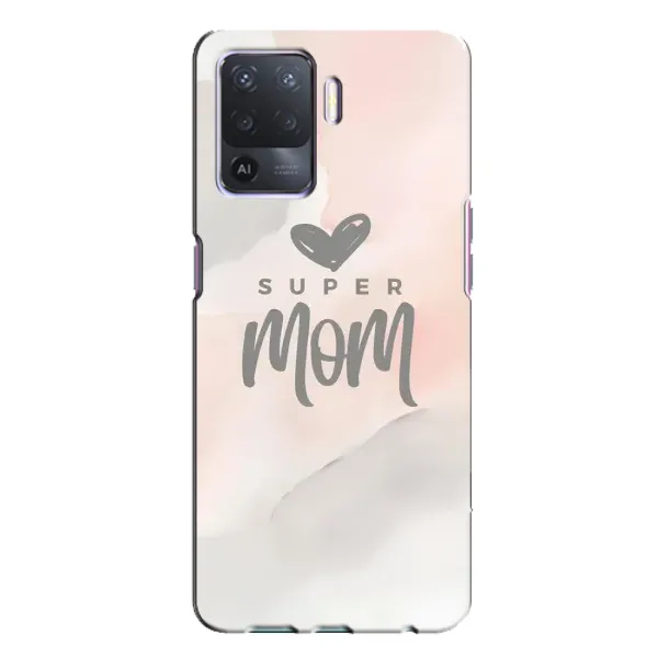 Чохол з принтом «Супер мама» для OPPO A94