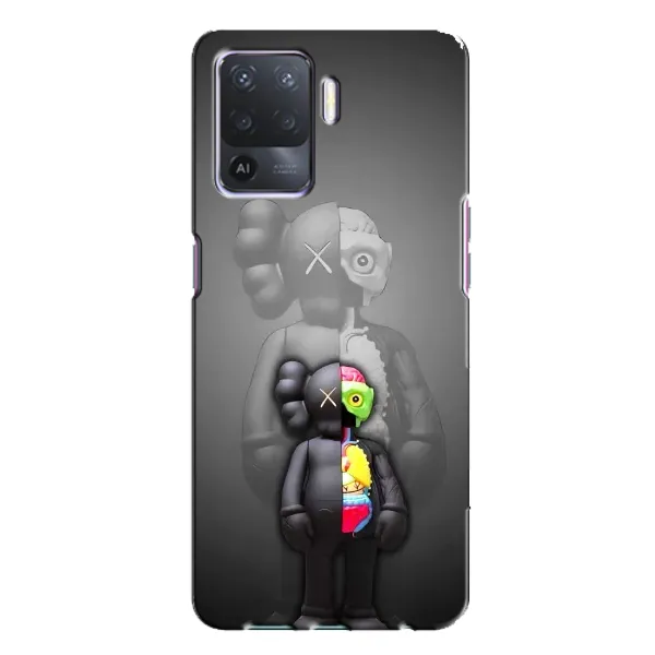 Чохол з принтом «Тіло Bearbrick» для OPPO A94