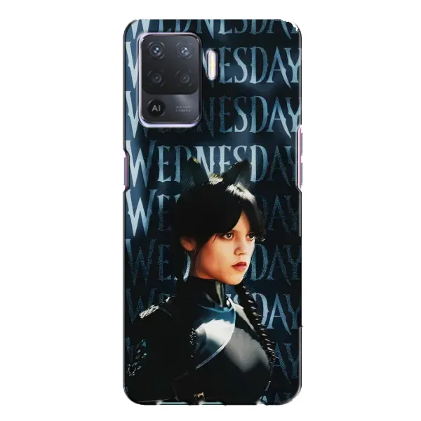 Чохол з принтом «Венздей кішка» для OPPO A94