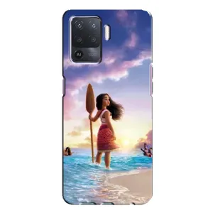 Чохол з принтом «Моана з веслом» для OPPO A94