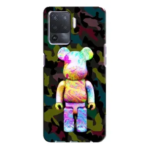 Чохли для Oppo A94 - Bearbrick Louis Vuitton (PREMIUMPrint) (Яскравий Bearbrick)
