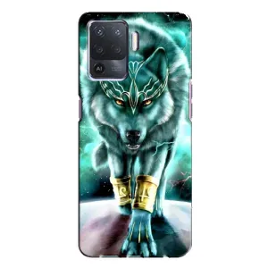 Защитные чехлы для Оппо А94 (AlphaPrint) (ХИТ продаж) ВОЛК